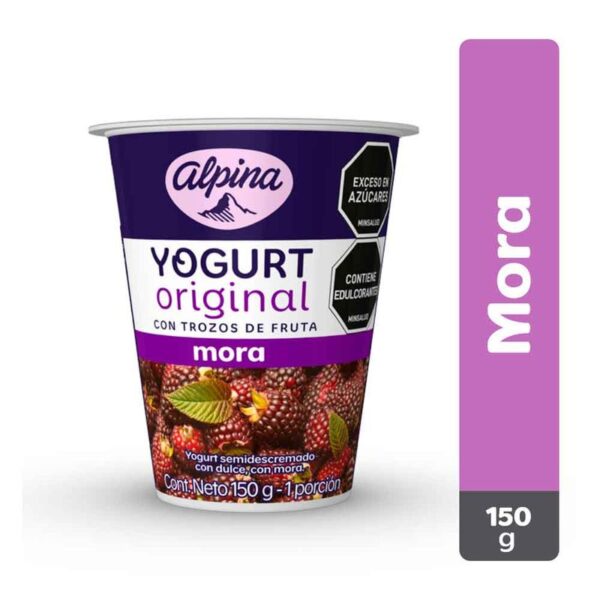 Yogurt Alpina original mora x150g