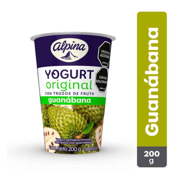 Yogurt Alpina guanábana x200g