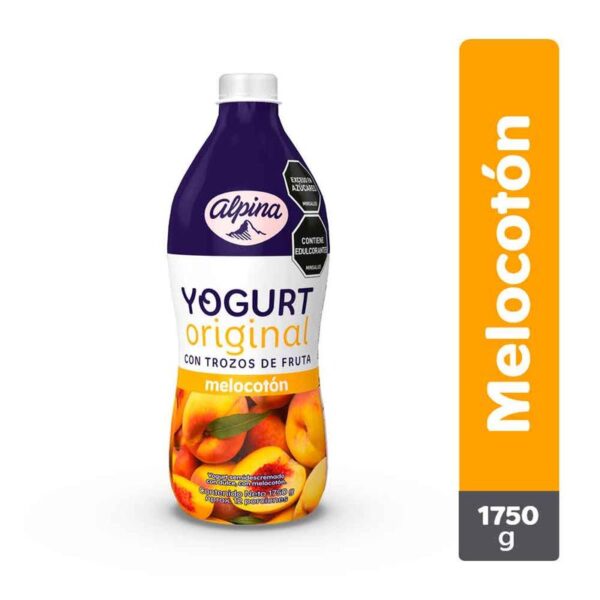 Yogurt Alpina melocotón x1750g