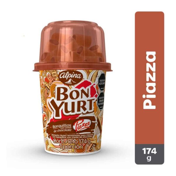 Alimento lácteo Bon Yurt Piazza x174g