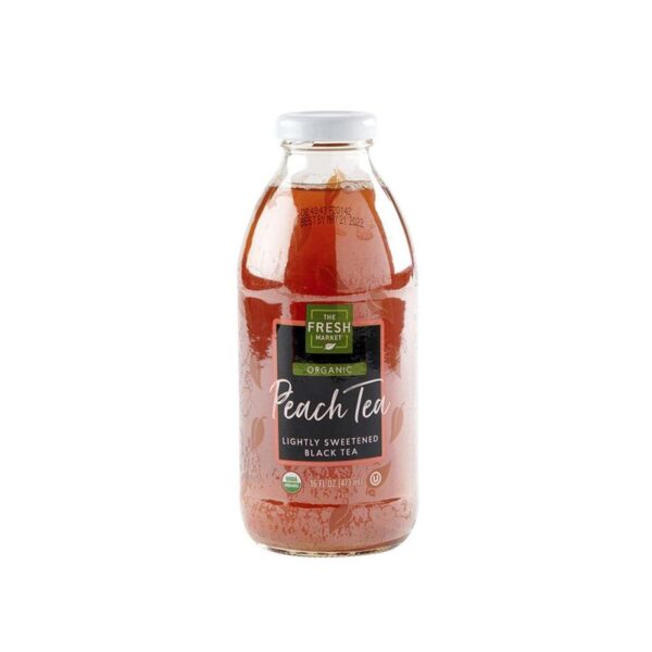 Té The Fresh Market durazno ligeramente endulzado orgánico x473ml