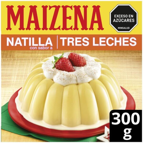 Mezcla para natilla Maizena tres leches x300g