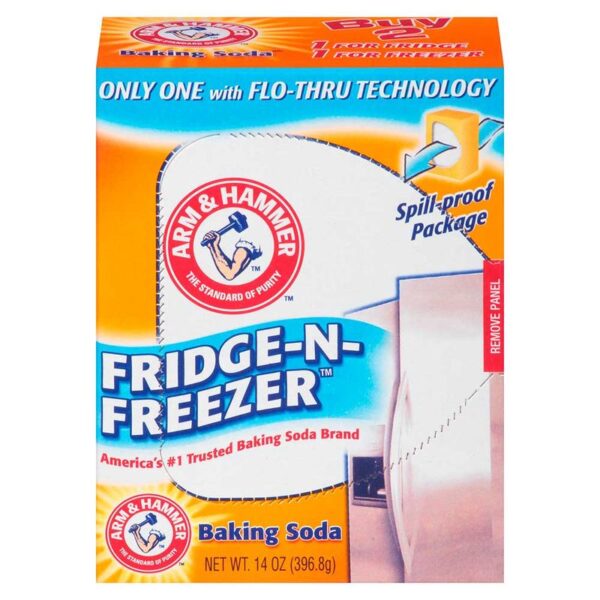 Bicarbonato sodio Arm & Hammer nevera congelador x396g