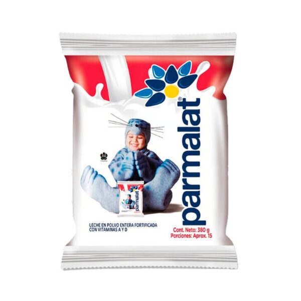 Leche en polvo Parmalat entera bolsa x380g