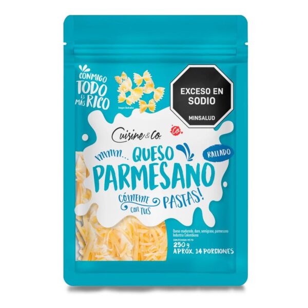 Queso parmesano Cuisine&Co rallado x250g