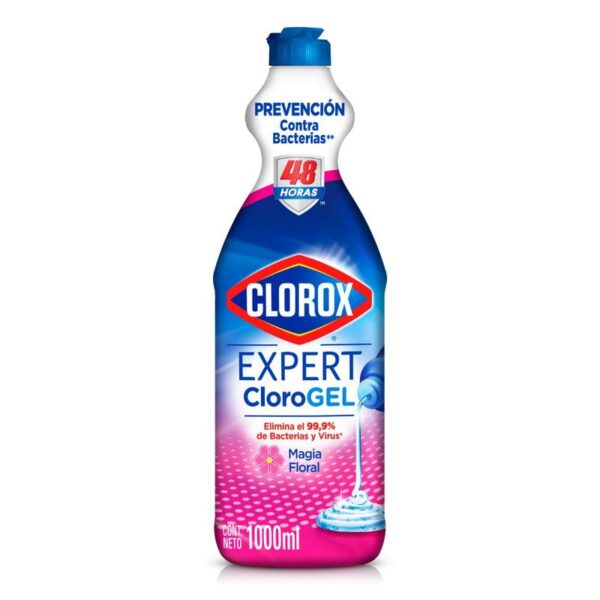 Blanqueador en Gel Clorox Magia Floral x1L