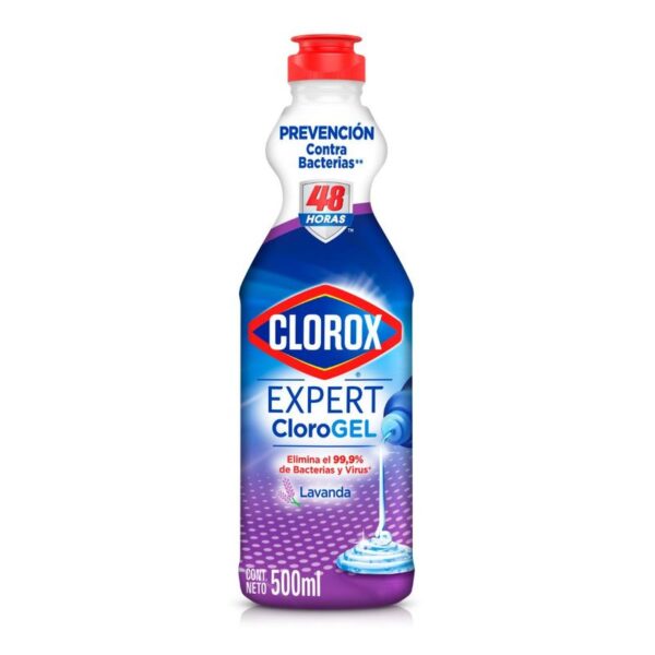 Blanqueador en Gel Clorox Lavanda x500ml