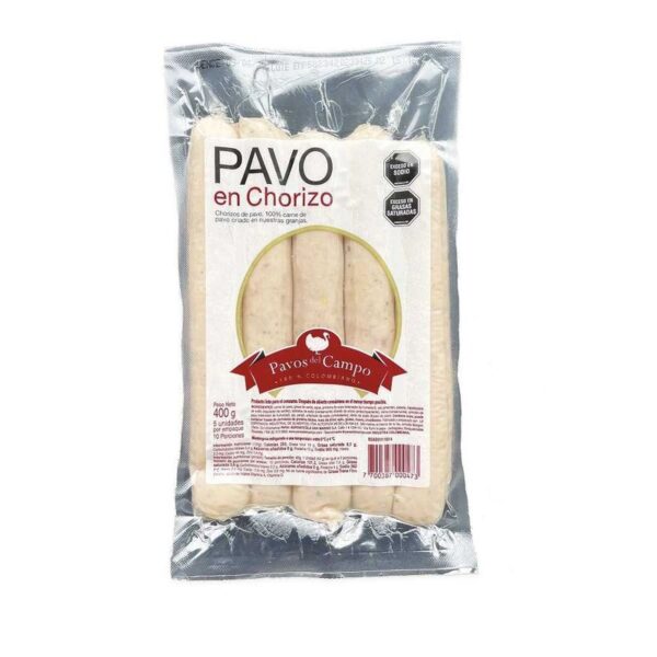 Chorizo Ahumado de Pavo x400g