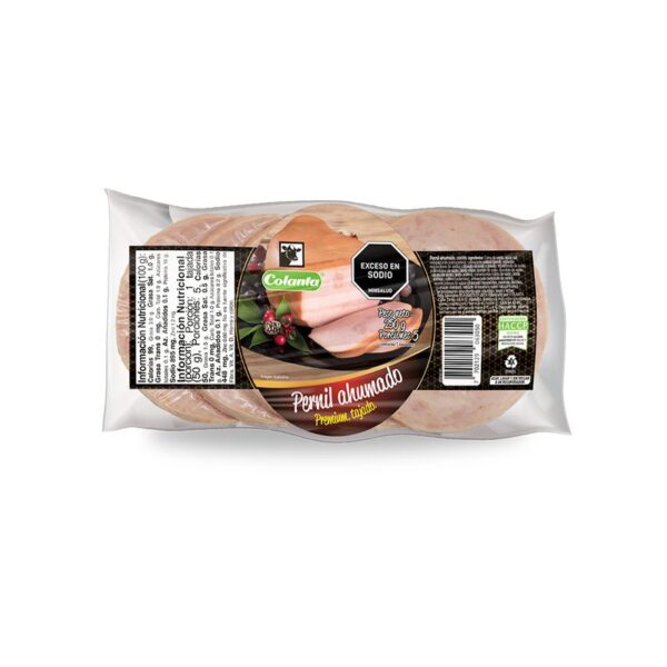 Pernil ahumado Colanta 5 tajadas x250g