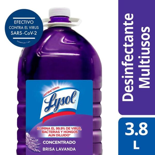 Desinfectante para Pisos Lysol Lavanda x3785ml