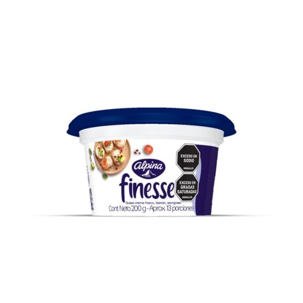 Queso Alpina crema finesse x200g