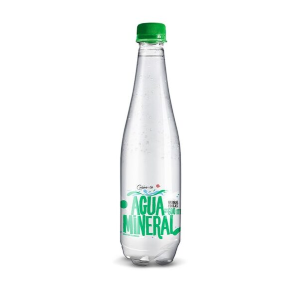 Agua Cuisine&Co mineral con gas x600ml