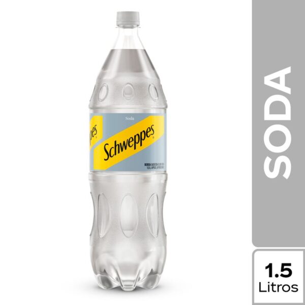 Gaseosa Soda Schweppes x 1.5 ml