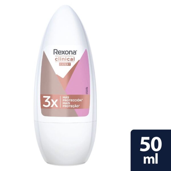 Desodorante Antitranspirante Rexona Roll on Mujer Clinical Expert x50ml