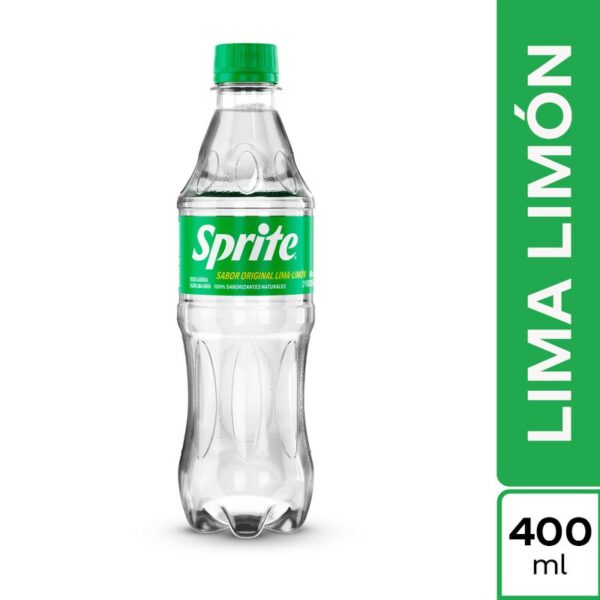 Gaseosa Sprite sabor original x400ml