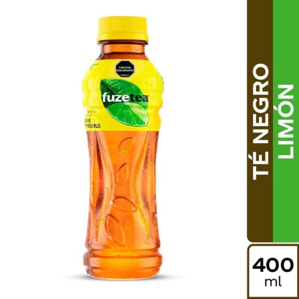 Té negro Fuze Tea limón pet x400ml