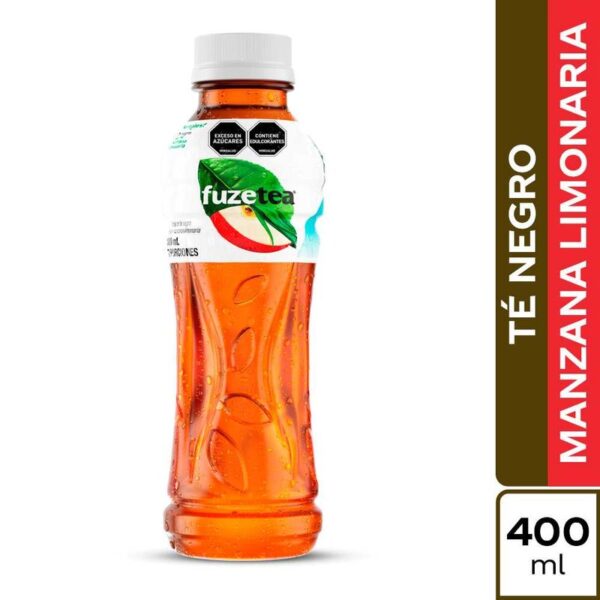 Té verde Fuze Tea manzana limonaria pet x400ml