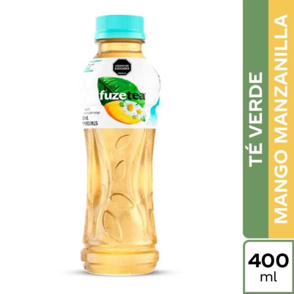 Té verde Fuze Tea mango manzanilla pet x400ml