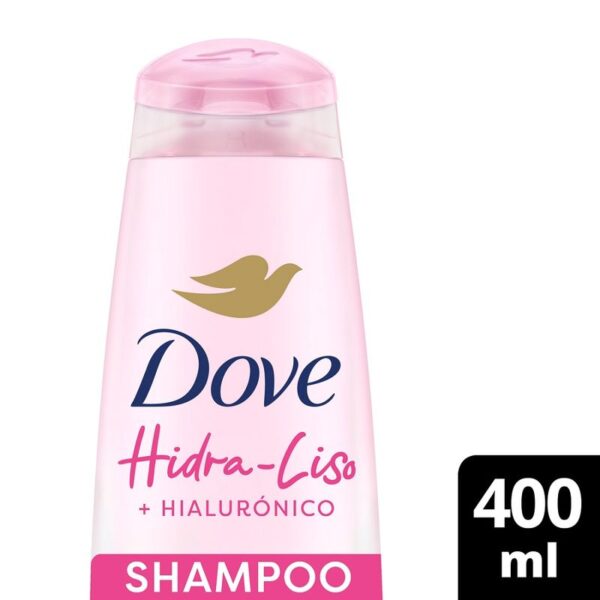 Shampoo Dove Hidra-Liso + Hialurónico x400ml