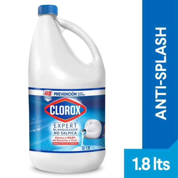 Blanqueador Clorox Anti-Splash original x1.8L