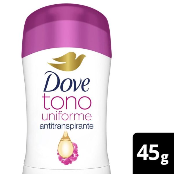 Desodorante Dove en Barra Tono Uniforme Orquídea x45g