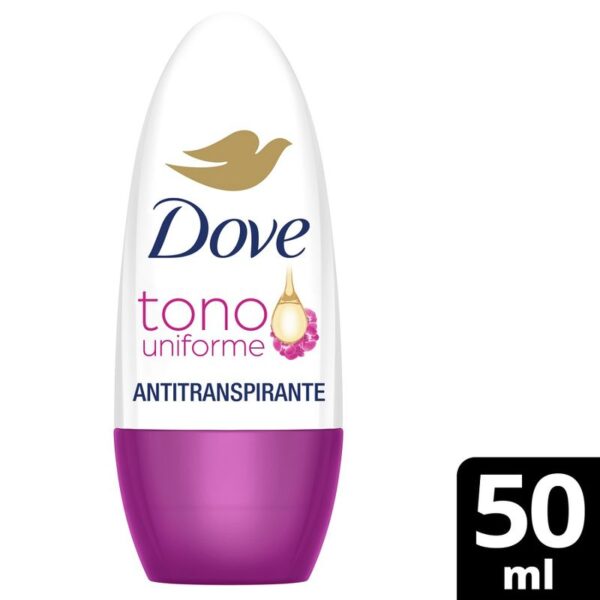 Desodorante Dove Roll On Tono Uniforme Orquídea x50ml