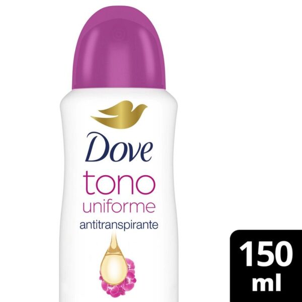 Desodorante Dove Aerosol Tono Uniforme Orquídea x150ml