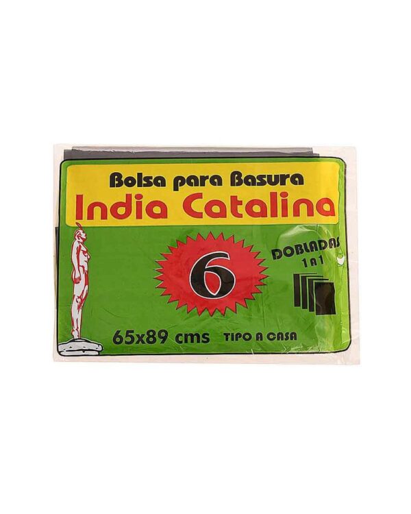 Bolsa De Basura India Catalina Tipo A Casa X6 Unds