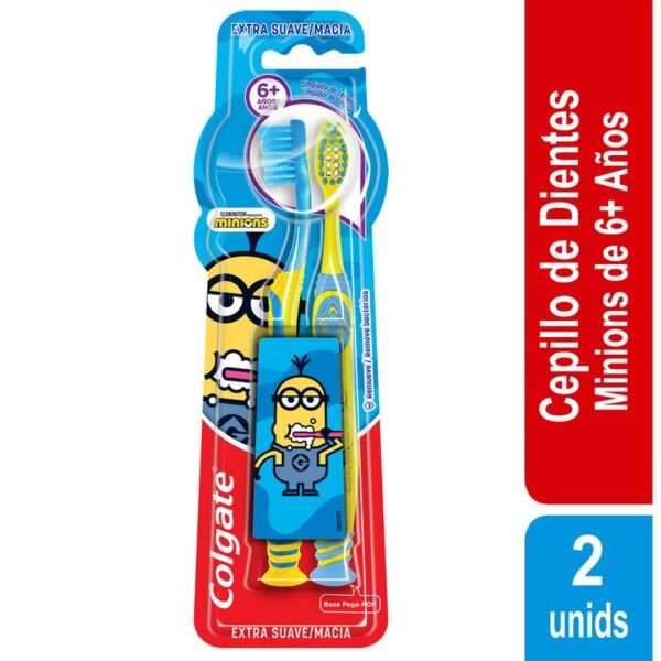 Cepillo de Dientes Niños Colgate Minions/Agnes & Fluffy 6+ Años