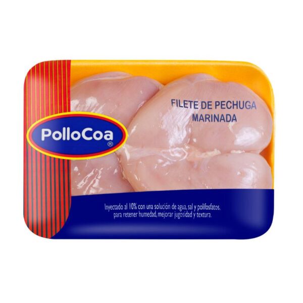 Filete De Pechuga Pollocoa De Pollo Marinadas x900g