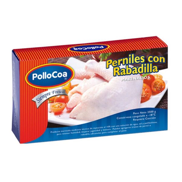 Caja de perniles Pollocoa marinados x2500g