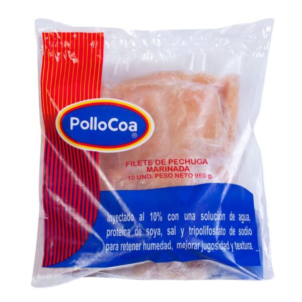 Filete de pechuga Pollocoa de pollo marinado x950g