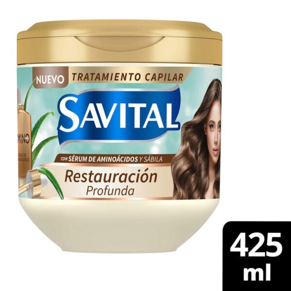 Tratamiento Capilar Savital con Aminoácidos 425 ml