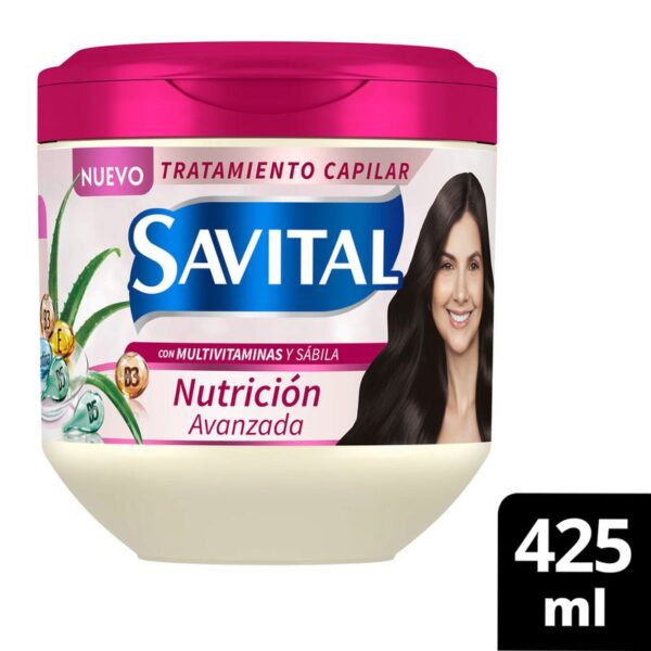 Tratamiento Capilar Savital Multivitaminas 425 ml