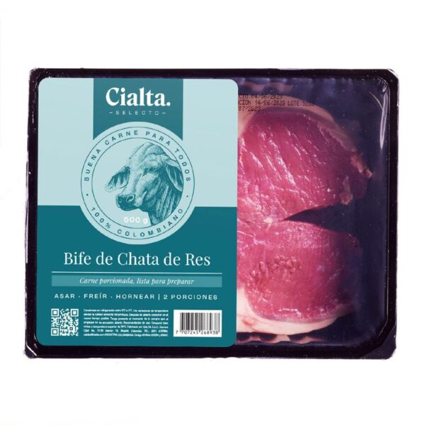 Bife de chata Llano Alto x 500g