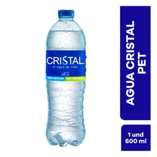 Agua Cristal pet x600ml