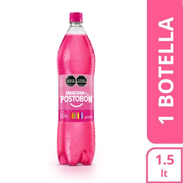 Gaseosa Postobón manzana x1.5L