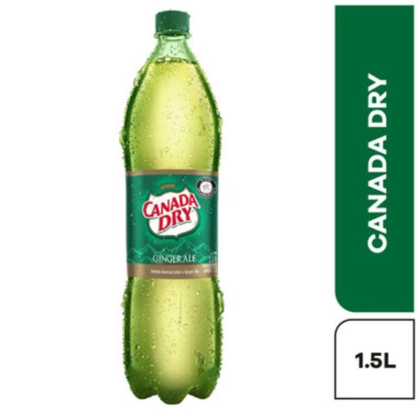 Gaseosa Canada Dry ginger x1.5Litros