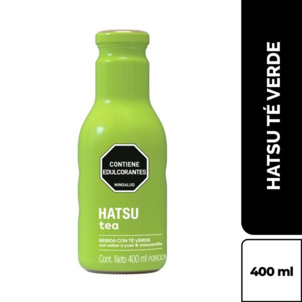 Té Hatsu sin azúcar yuzo-manzanilla botella x400ml