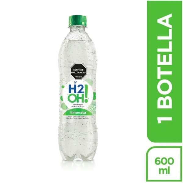 Bebida gasificada H2OH! limonata x600ml