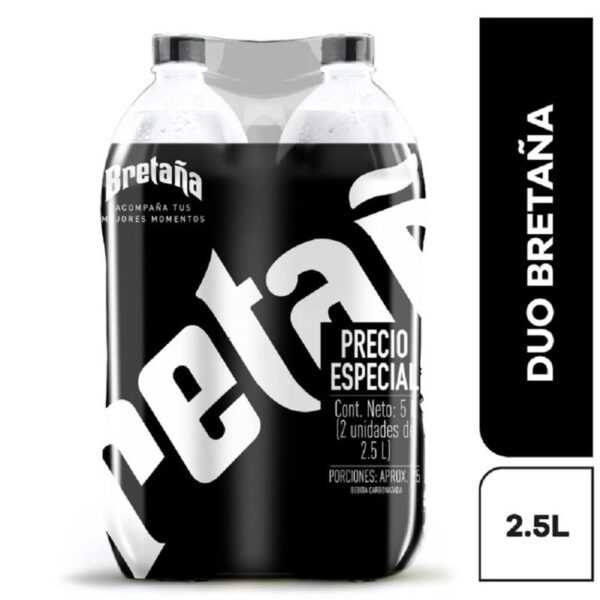 Bebida Bretaña x2und x2.5l c/u