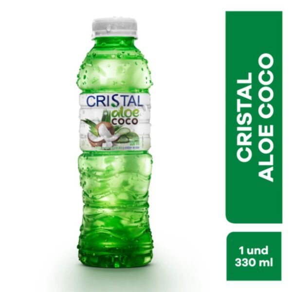 Bebida Cristal aloe coco pet x330ml