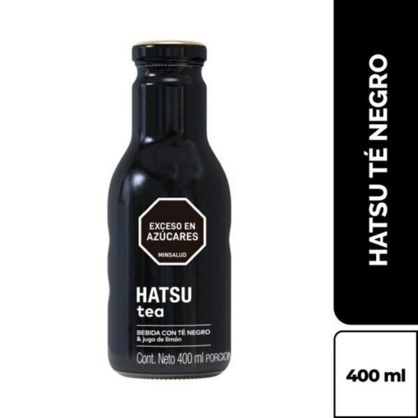 Té liquido Hatsu Negro y Limonada x400ml