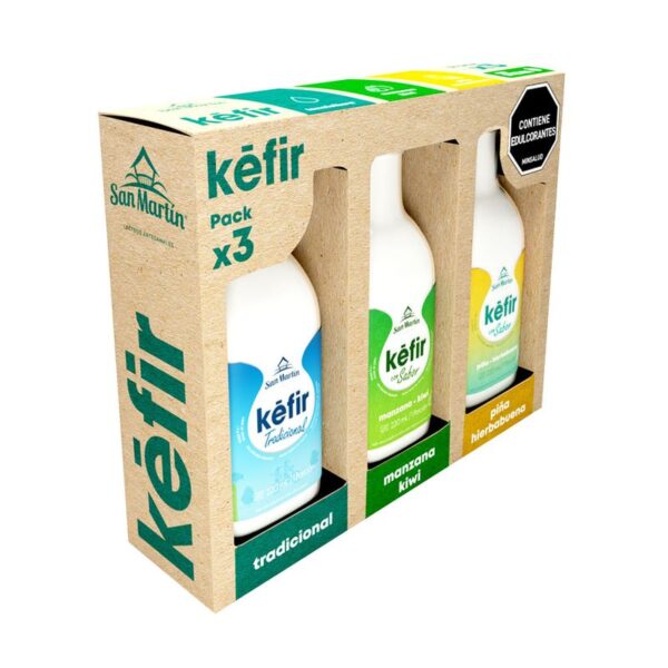 Bebida San Martin kefir surtido x3und x220ml c-u