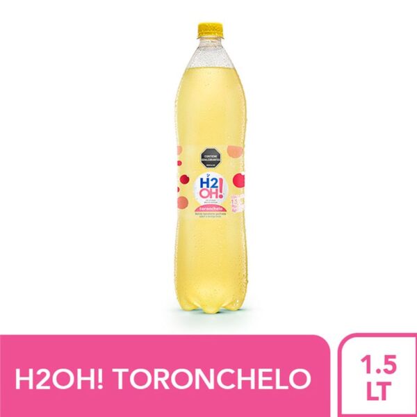 Agua saborizada h2oh! toronchello pet x 1500 ml