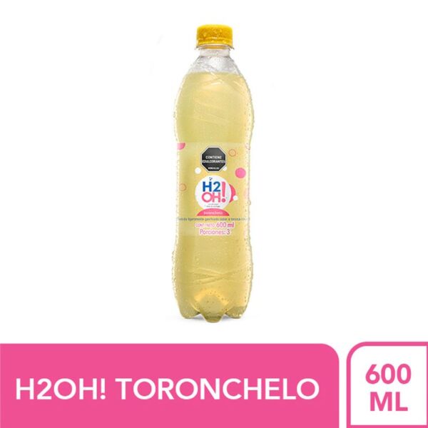 Agua saborizada h2oh! toronchello pet x 600 ml