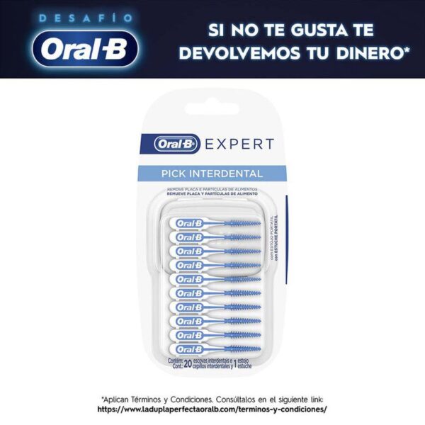 Cepillo de Dientes Oral-B Expert Pick Interdental 20 Und