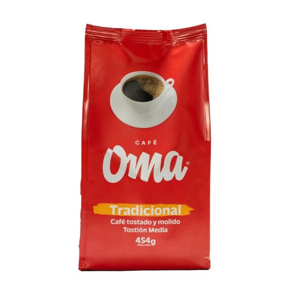 Café Oma tostado molido tradicional x454g