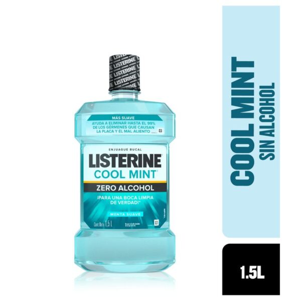 Enjuague bucal Listerine cool mint zero x1500ml