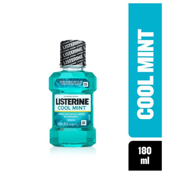 Enjuague Bucal Listerine Cool Mint x 180 ml